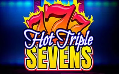 Превью слота Hot Triple Sevens с семёрками на барабанах